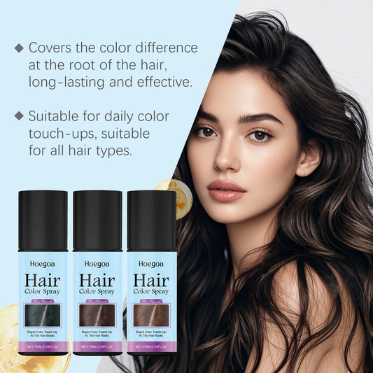 Temporary Hair Color Spray Long-Lasting Fast Cover Hair Color Pen Hair Dye Penfor Root Touch-Ups/Color Corrections 3Colors