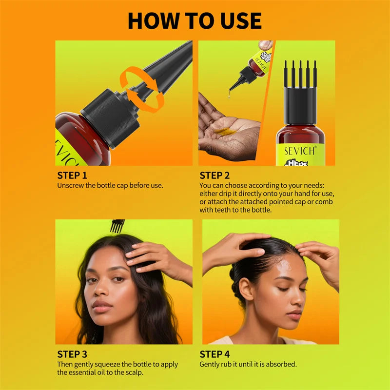 Chebe Fast Hair Growth Oil Hair Regrowth Growth Oil Anti Hair Loss Chebe Hair Mask Repair Damaged Strengthen Anti Hair Break