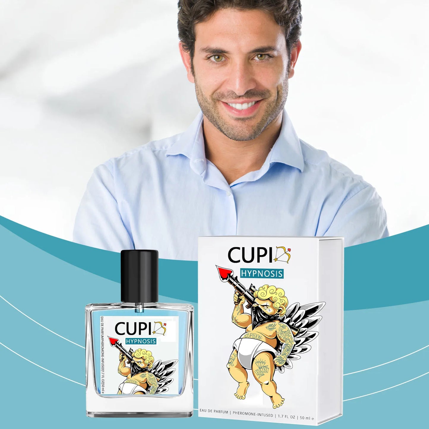 50ML Cupid Pheromone Hypnosis Perfume Original Long Lasting Pheromone perfume world perfume women perfumes man perfumes