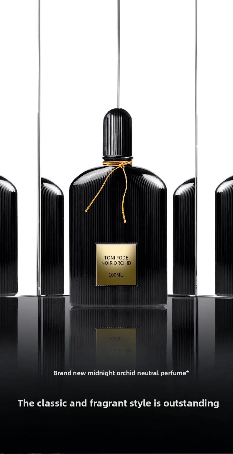 Enchanting Midnight Unisex Perfume 100ml Orchid Eau De Parfume Long-Lasting Fresh Natural Scent Spray for Men And Women