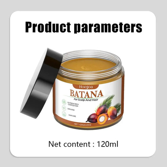 120ml Batana Oil Hair Conditioner Oil Hair Moisturize And Repair Hair Root Treatment Hair Mask Loss Anti-Breakage