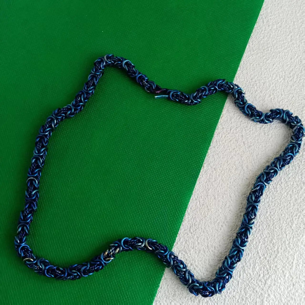 10MM Handmade Pure Titanium Dragon Chain Necklace - For Modern Warriors, Anti-Tarnish Durable, Masculine Design, Suitable for Da