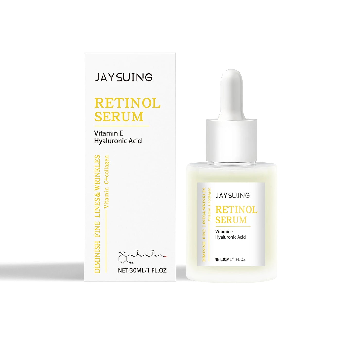 Retinol Facial Tightening Essence Deep Moisturizing Eye Periocular Fade Fine Lines Tightening Repair Hyaluronic Acid Essence