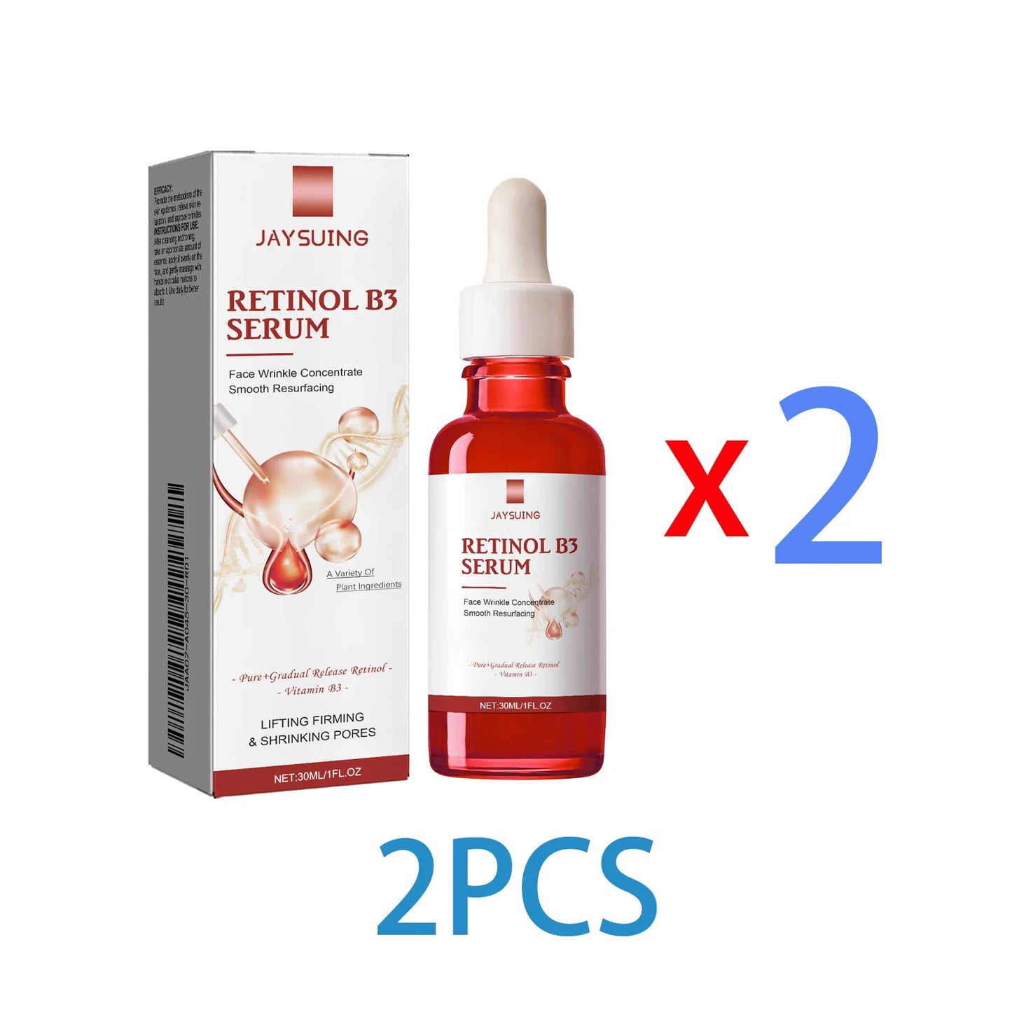 Retinol Serum Hydrating Brightening Gentle for All Skin Types Smooth Texture Non Greasy Daily for All Skin Types Daily Hydration