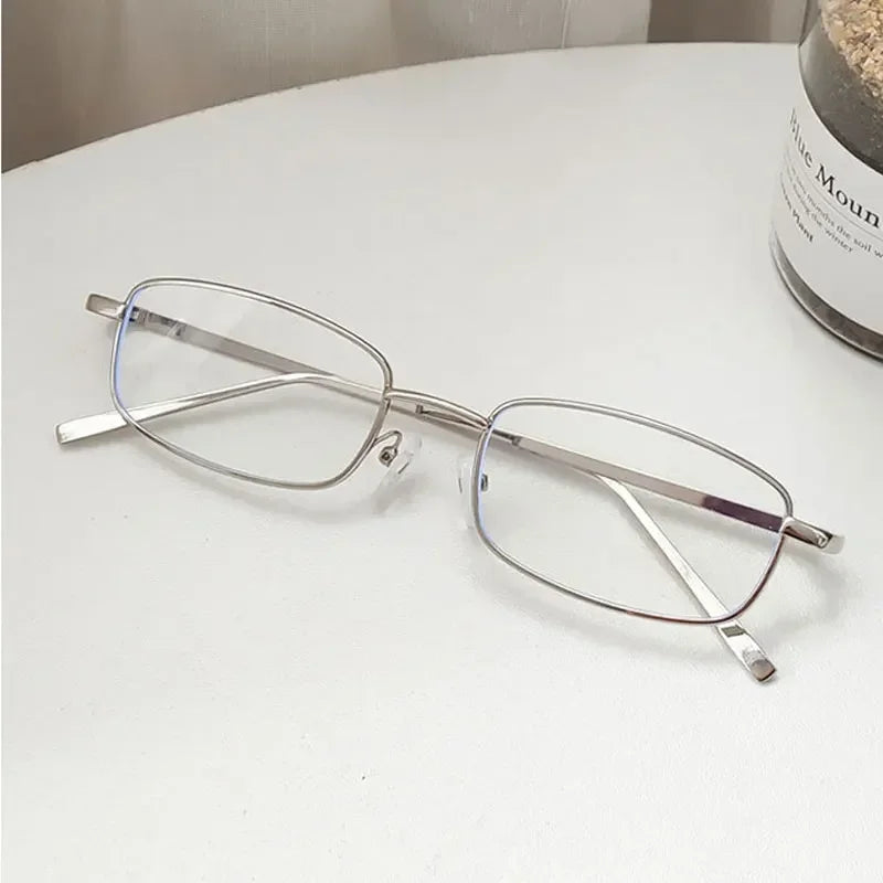 New Fashion Small Rectangle Sunglasses Men Women Vintage Square Driving Sun Glasses Luxury Brand Metal Frame Eyewear 선글라스