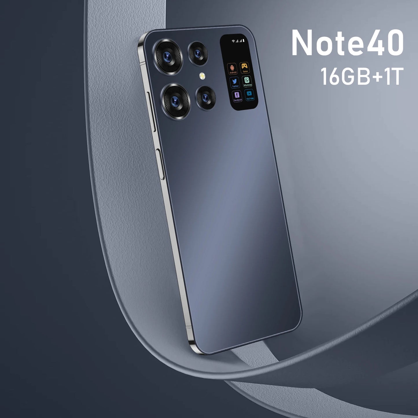 Global Edition Note 40 2025 New 7.0inch HD Original Smart Dual Card 7000mAh Battery Facial Recognition Function