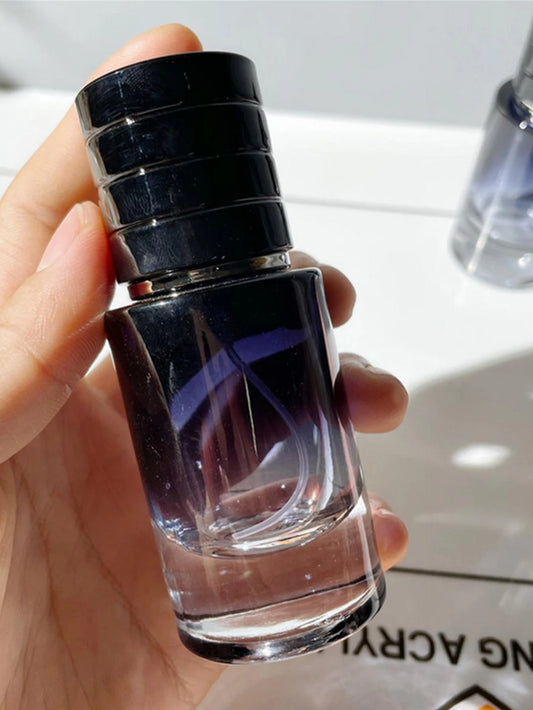 30ml gradient color glass portable refillable perfume bottle cosmetic container empty sprayer travel vice bottle