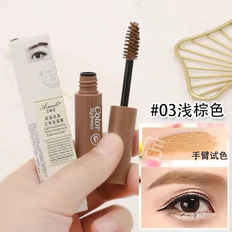 Waterproof Peel Off Eyebrow Gel Semi-Permanent Matte Eye Brow Tattoo Tint Dye Eyebrow Enhancer Cream Make Up Cosmetics화장품