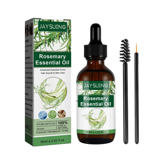 Rosemary Essential Oil For Hair Growth Scalp Damage Treatment Baldness Nourishment Repair Liquid Hair Thicken Care Serum 60ml