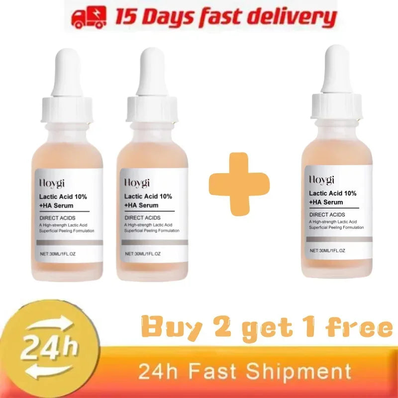 Lactic Acid Large Pores Removal Serum Facial Fast Eliminate Pore Shrinking Essence Firm Skin Moisturizing Hydration Care Product