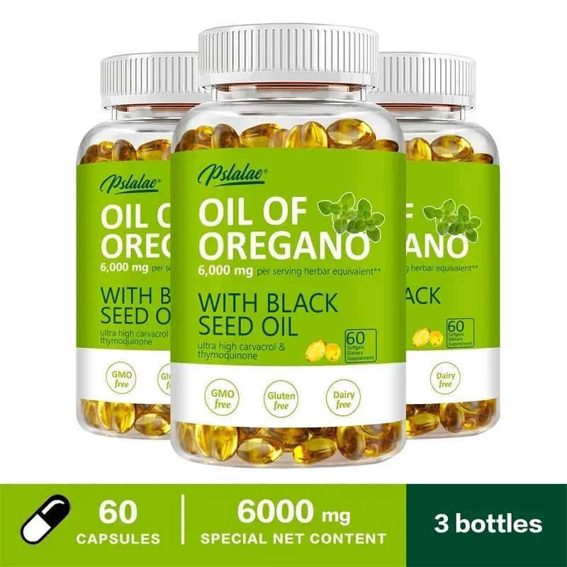 Oregano Oil - Antioxidant, Skin Care, Hair Care, Heart Health, Blood Sugar Promotion, Immunity Enhancement