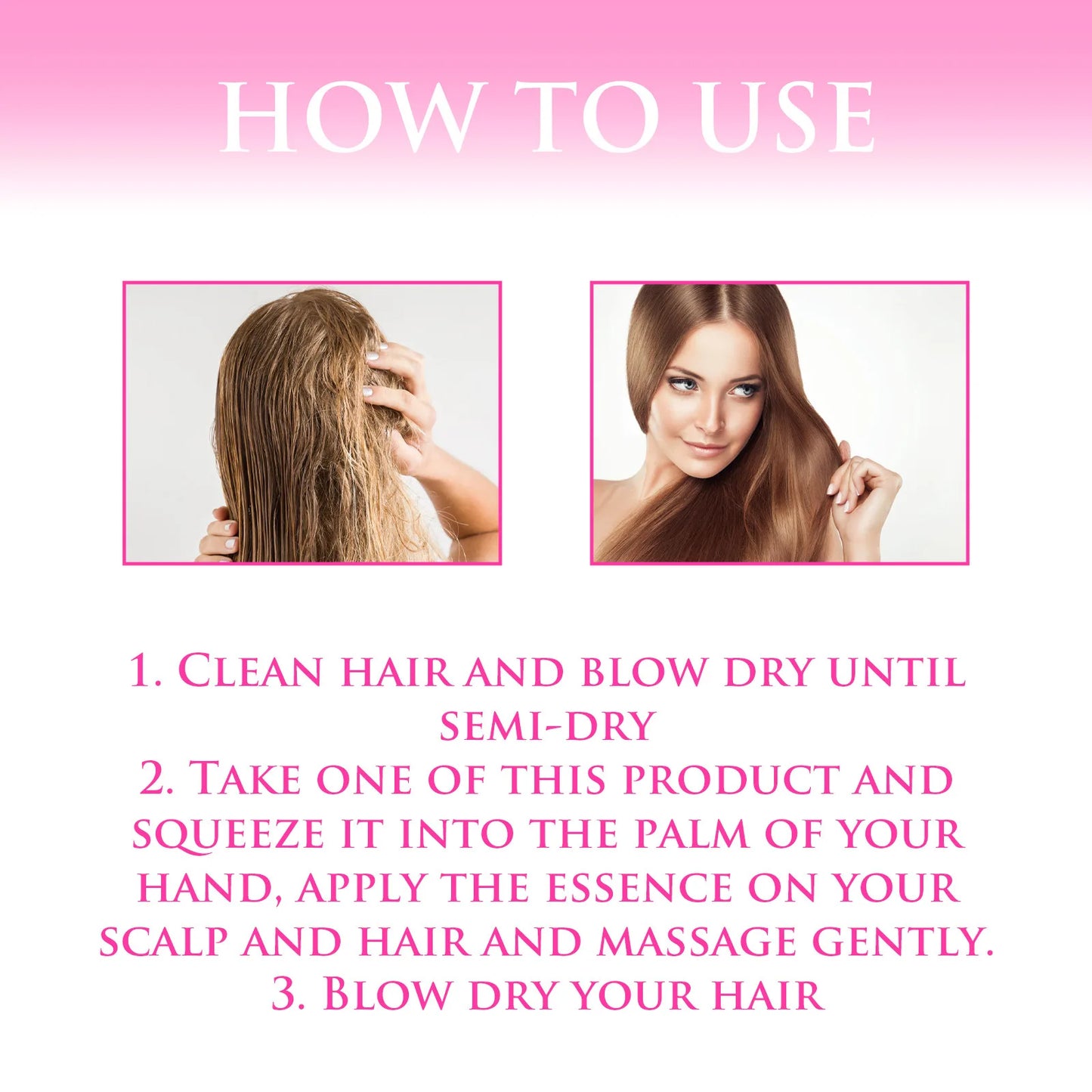 Vitamin Hair Growth Serum Capsule Deeply Moisturizing Reduce Loss Repair Damaged Improve Frizzy Scalp Treatment Hair Essence Oil