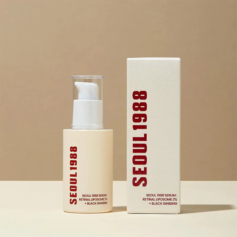 Seoul 1988 Eye Cream, Retinol Serum, Anti-Wrinkle, Anti-Aging, Skin Elasticity, Pigmentation, Niacinamide, Korean Skincare