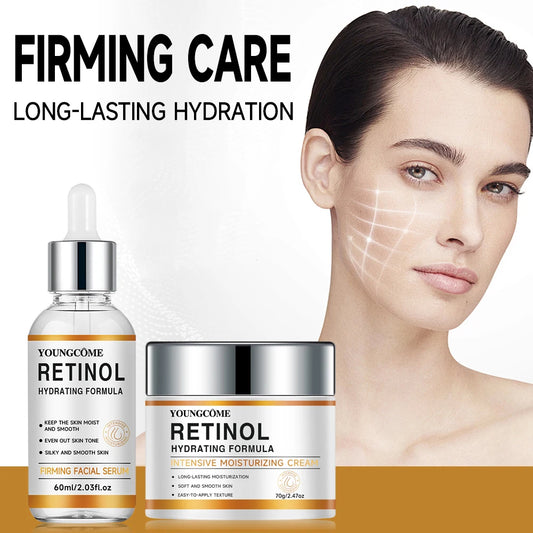 YOUNGCOME Retinol & Hyaluronic Acid Night Cream - Anti Aging Firming Moisturizer for Wrinkles, Fine Lines & Hydrated Skin