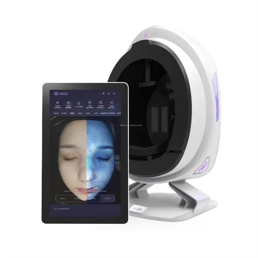 3D AI Smart Face Scanner Portable Analyser Facial Care Device with iPad Intelligent Skincare Machine for Accurate Test Results