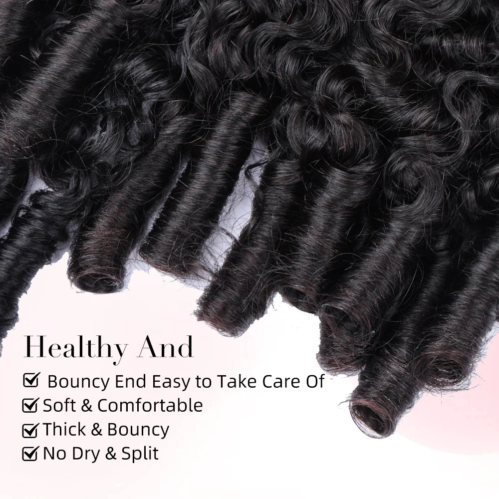 Burmese Curly Bundles 100% Human Hair Bundles Raw Unprocessed Weaving Human Hair Extensions Pix Curly Bundles 15A Original Hair