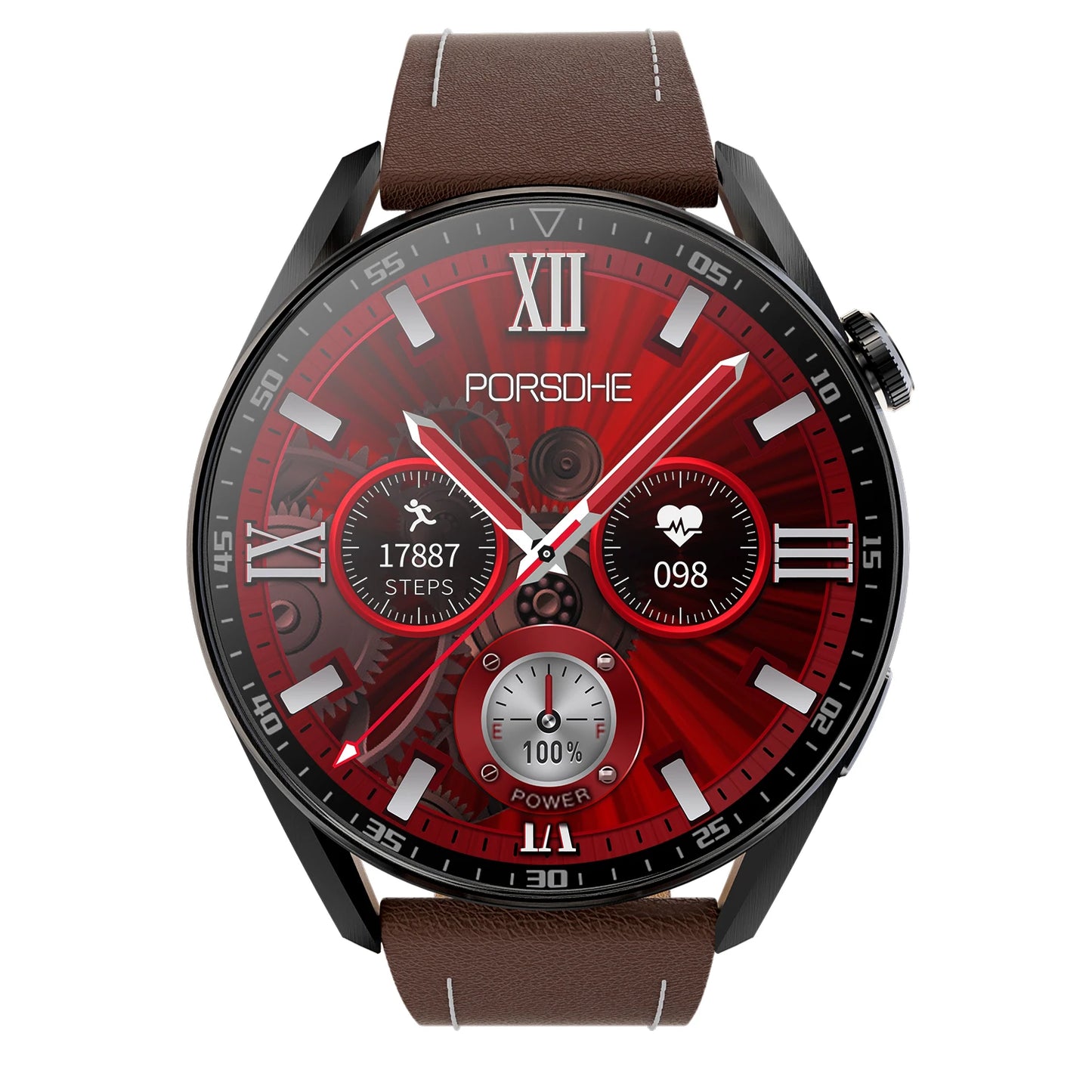 2025 Original Men's smartwatch BT call NFC AI voice assistant Health monitoring Breathing exercises Circular Sports watch