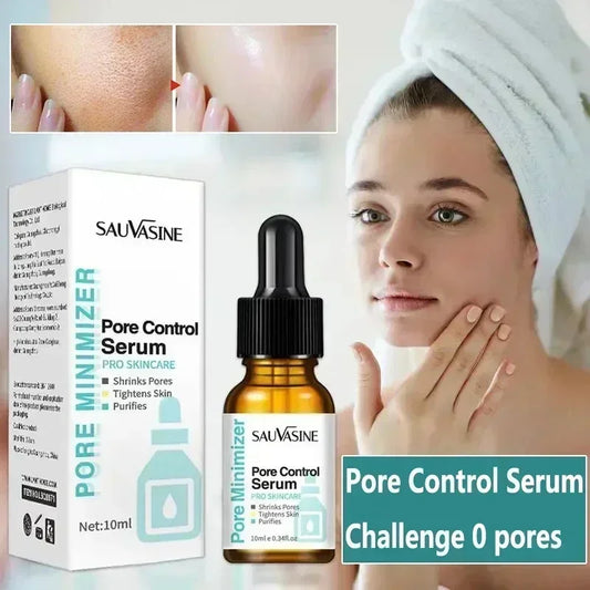 Facial Pore Shrinking Serum Fine Pores Firming Skin Increasing Skin Elasticity Moisturizing Brightening Essence Skin Care