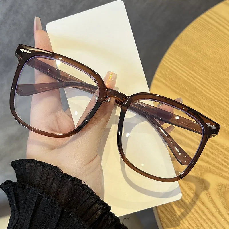 New Vintage Rectangle Glaases Frame Men Women Brand Designer Square Sunglasses Frame Fashion Luxury Sun Glasses Oculus UV400