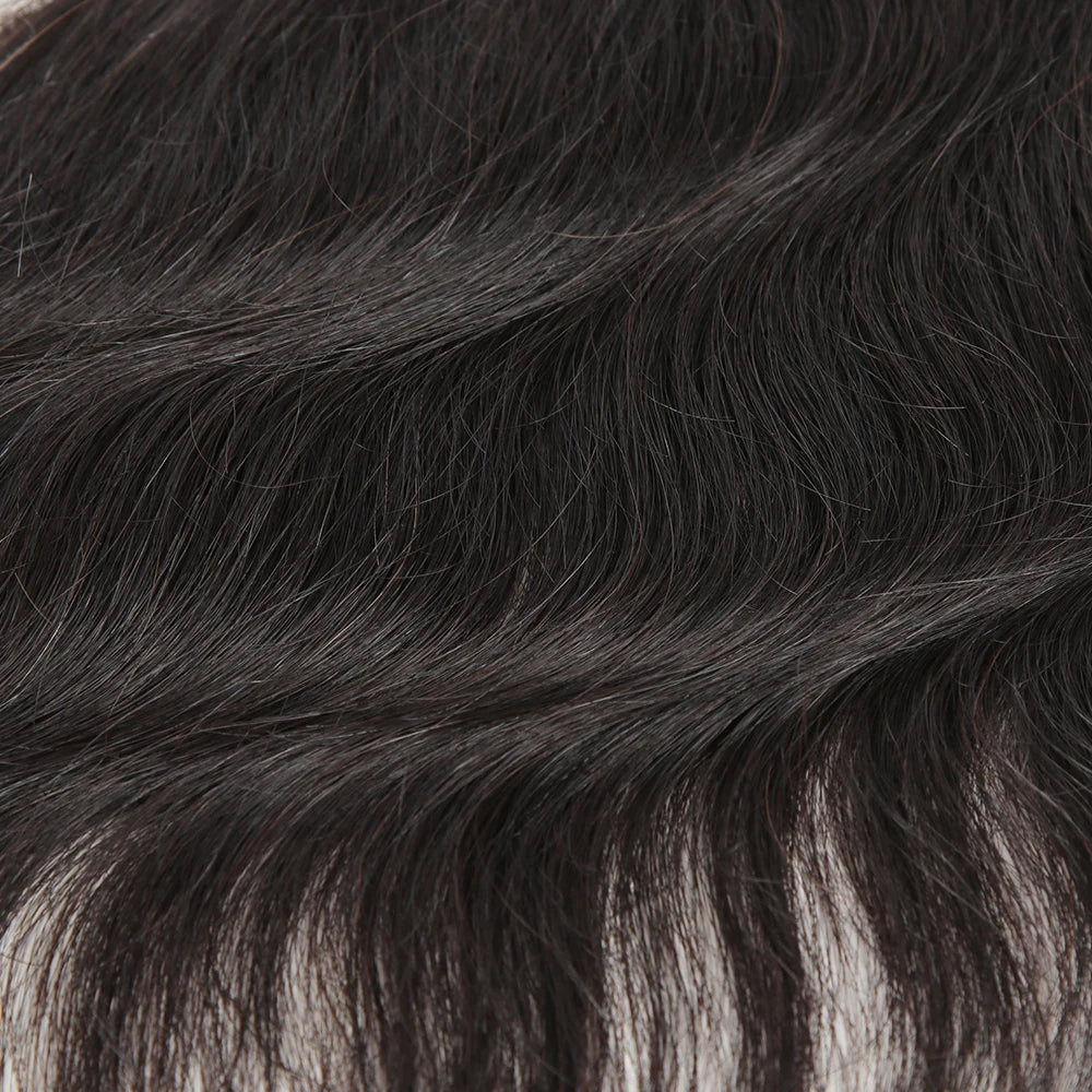 Sleek Human Hair Bundles For Women 100% Unprocessed Human Hair Wavy Doule Drawn Bundles Weave Extensions Singles Bundles