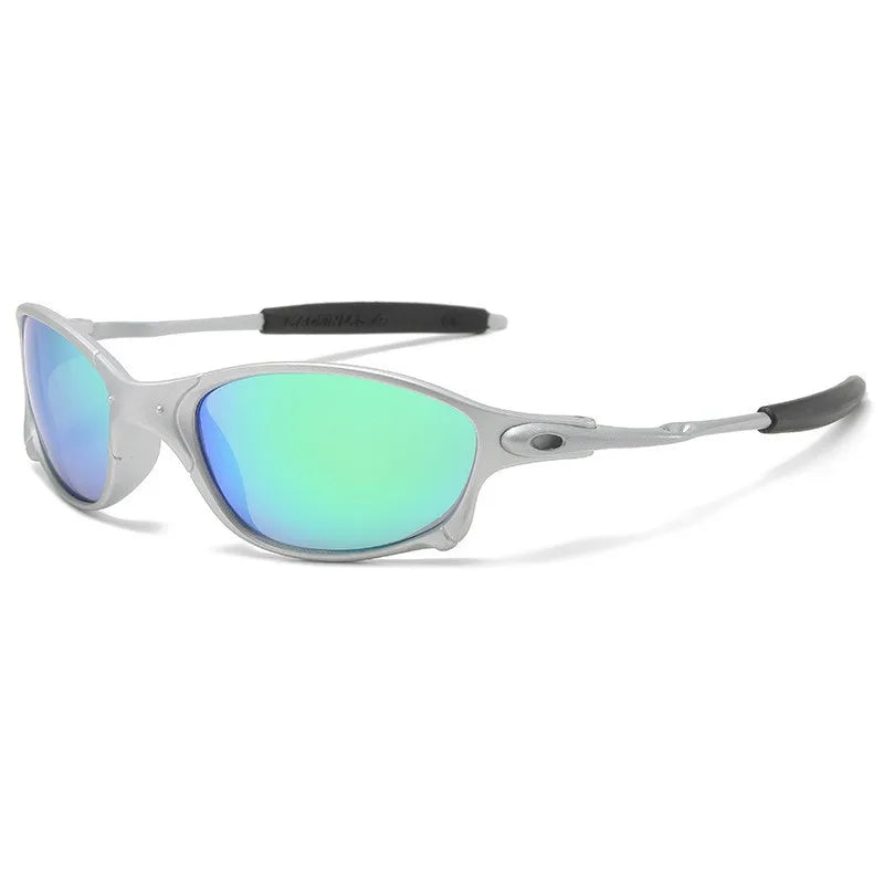 Fashion Sport Cycling Sunglasses Goggles Gradient UV400 Cyberpunk Sunglasses for Men Women Retro lunettes de soleil homme