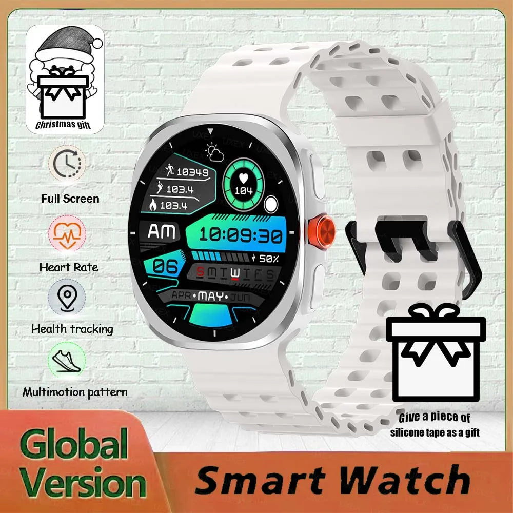Wireless Calling Commerce Smartwatch Men 1.52 HD Christmas Gift Health Tracker Custom Photo Watches Women Sports For Android Ios