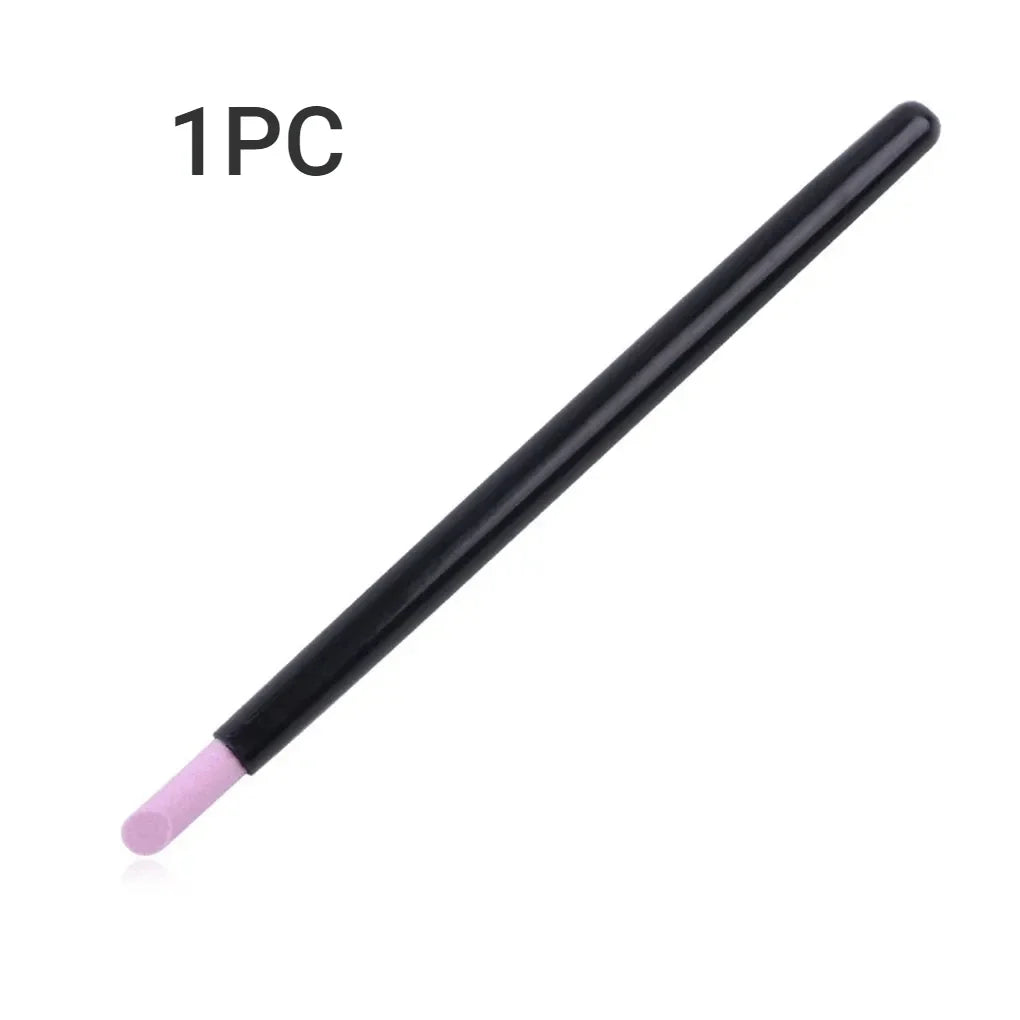 Quartz Nail Skin Grinding Pen Cuticle Remover Trimmer Dead Skin Remover Nail Polish Pen Manicure Stick Nail Files Manicure Tools