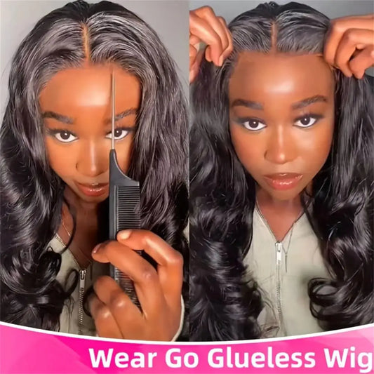 Body Wave Transparent Lace Front Wigs Human Hair Pre Plucked 13x4 Frontal Wigs Human Hair Lace Front Wig With Baby Hair For Wome