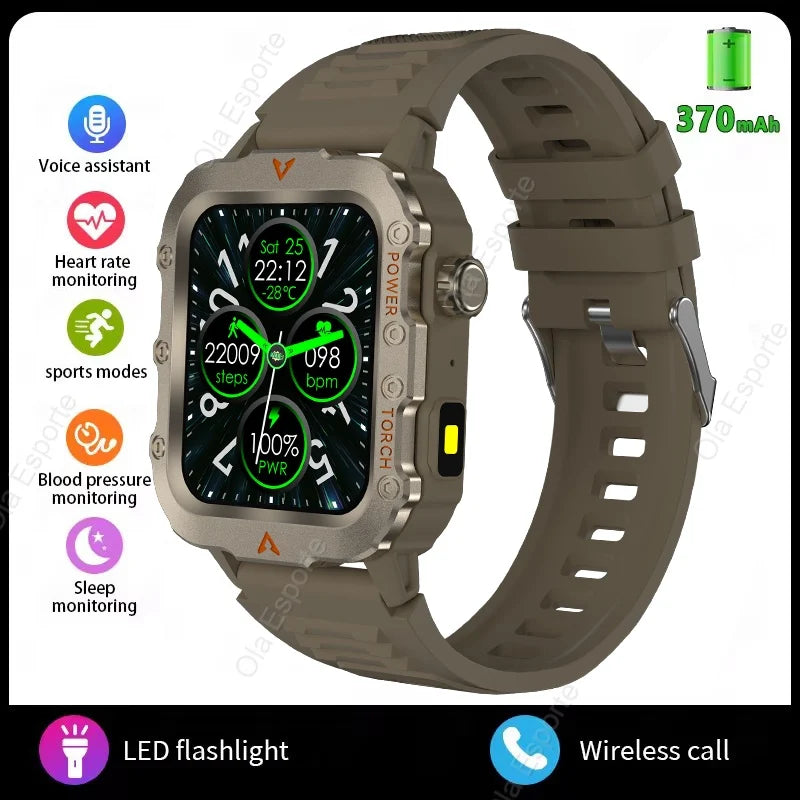 New Original Men Smart Watch Bluetooth Call Fitness Clock 3ATM IP68 Swim Waterproof Sports Smartwatch Women for Android IOS 2025