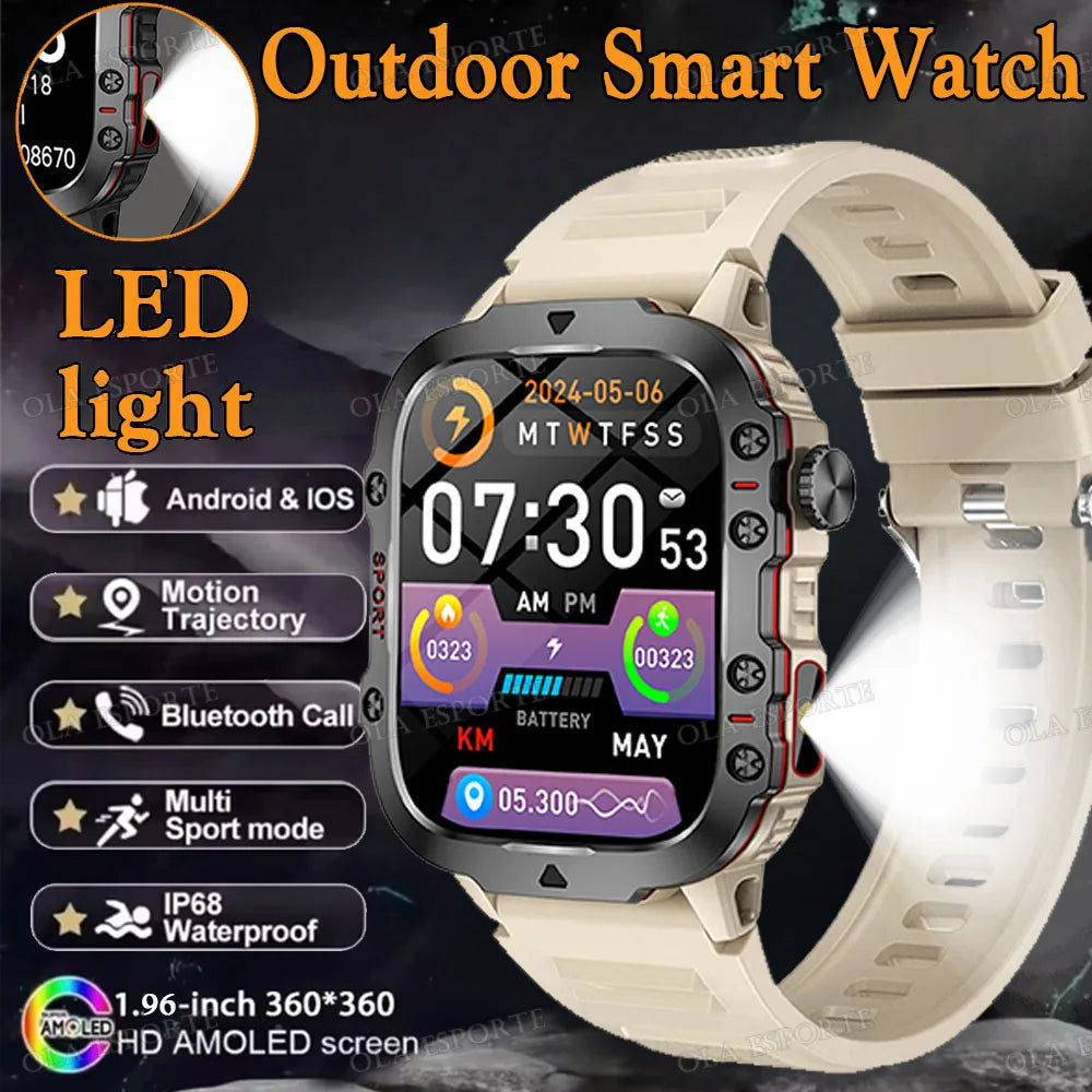 New Men Smart Watch 100+Sports Modes Waterproof Health Smartwatch Fitness Clock Running Pedometer Bluetooth Call Message Preview