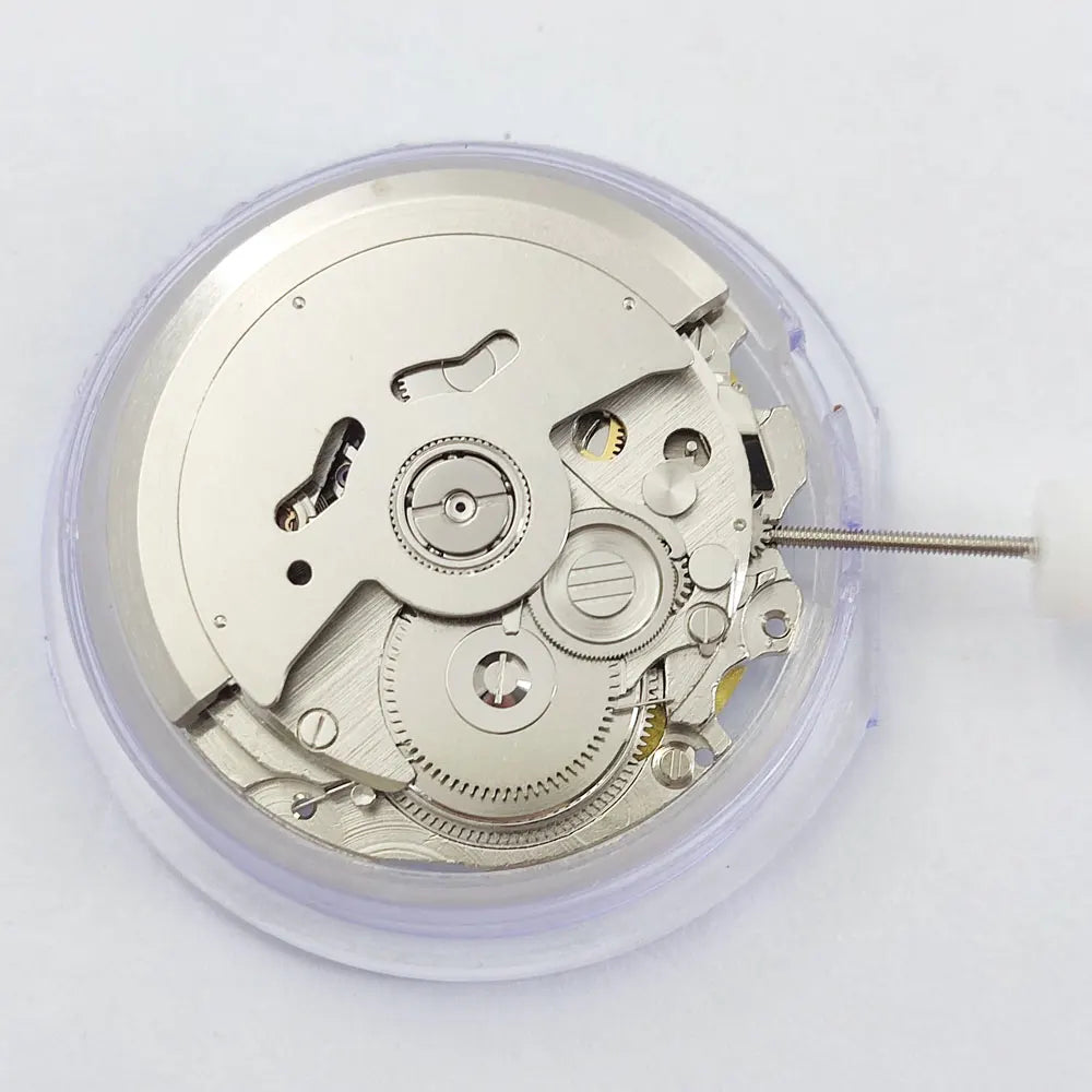 China NH35 Movement Date At 3 o'clock High Accuracy 24 JewelsCalendar High Accuracy Automatic Mechanical NH35A Mechanical MOVT