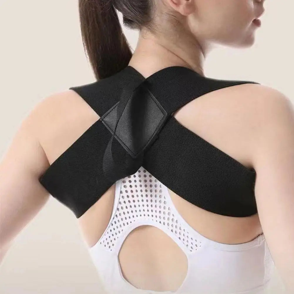 Adjustable Back Shoulder Posture Corrector Belt Clavicle Spine Support Reshape Your Body Home Office Sport Upper Back Neck Brace