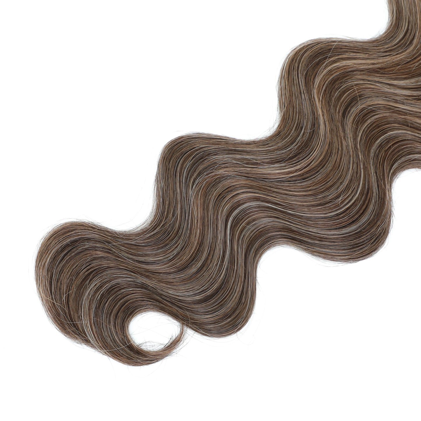 30Inches 200grams Piano Brown P4/12/27 Body Wavy Ombre Blond 27/613 Hair Weave Bundles Synthetic Hair Extension High Temperature