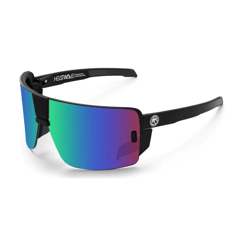 NEW High quality luxury Heat Wave brand sunglasses square Conjoined lens cycling Women men sun glasses UV400