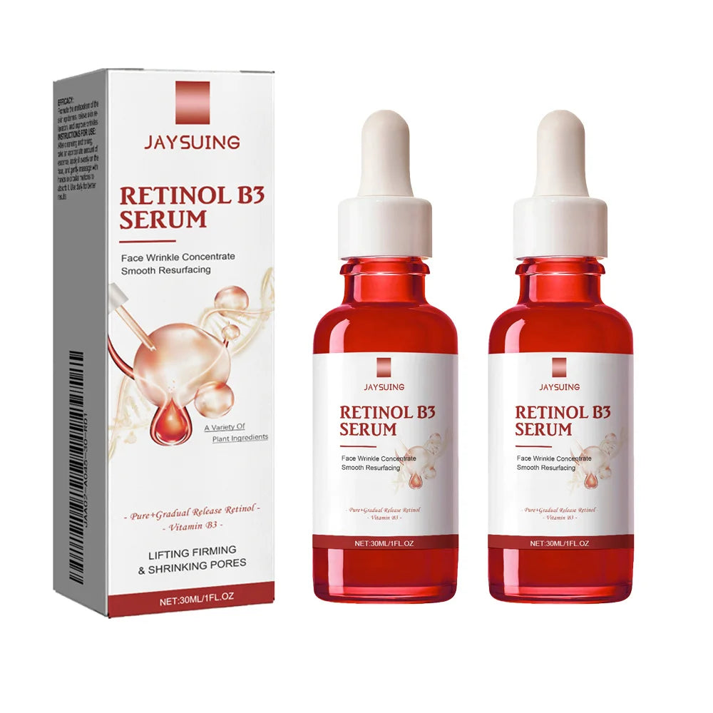 Retinol B3 Face Essence Deep Moisturizing Nourish Younger Fade Fine Line Lifting Firming Repair Smooth Tighten Serum Skin Care