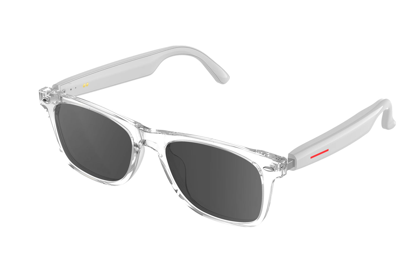 AI Bluetooth Smart Glasses Real-Time Translation Multilingual Listening Music & Call Functionality