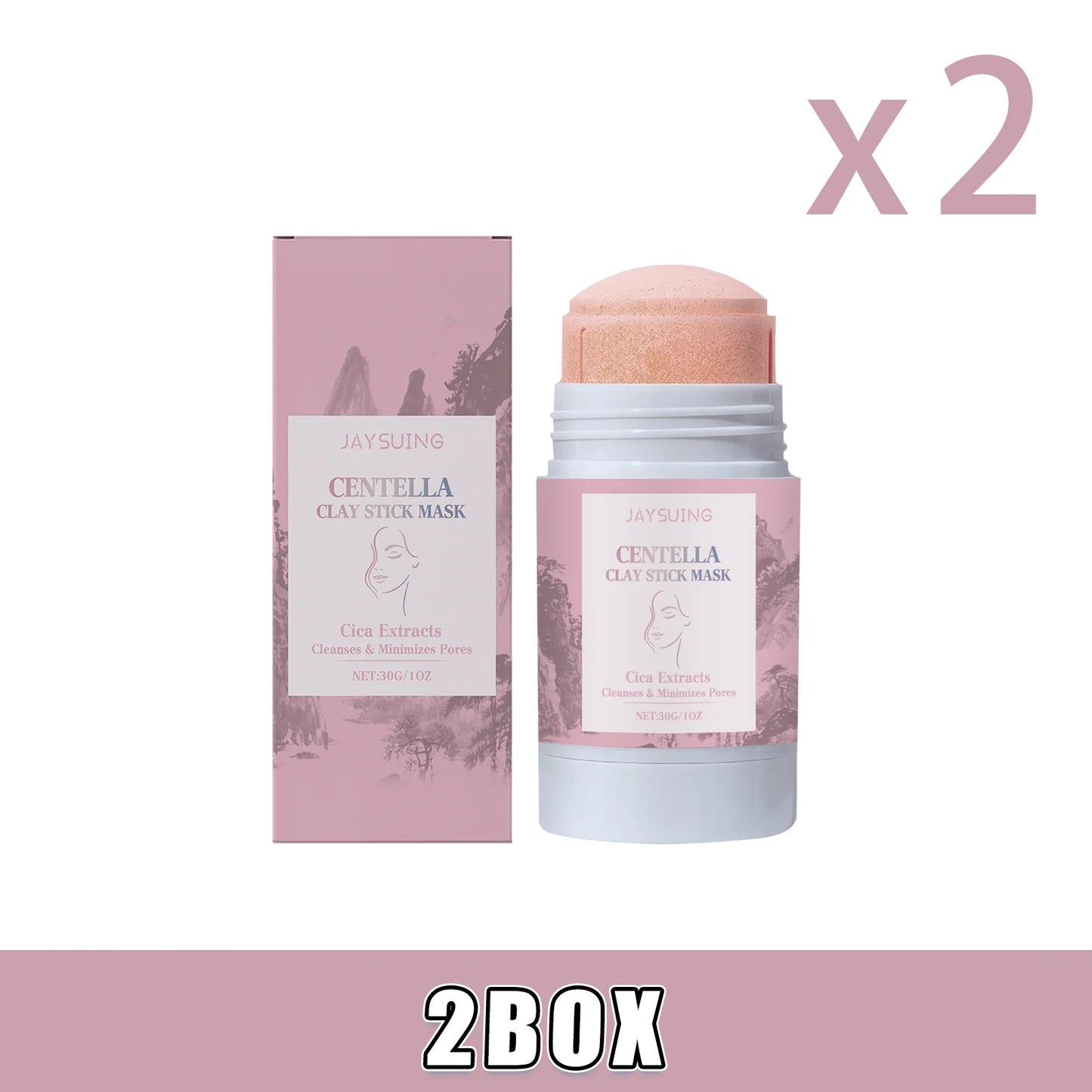 Centella Asiatica Cleansing Stick Deep Cleansing Pore-Tightening Blackhead Removal Soothing Deep Cleansing Cleansing Stick