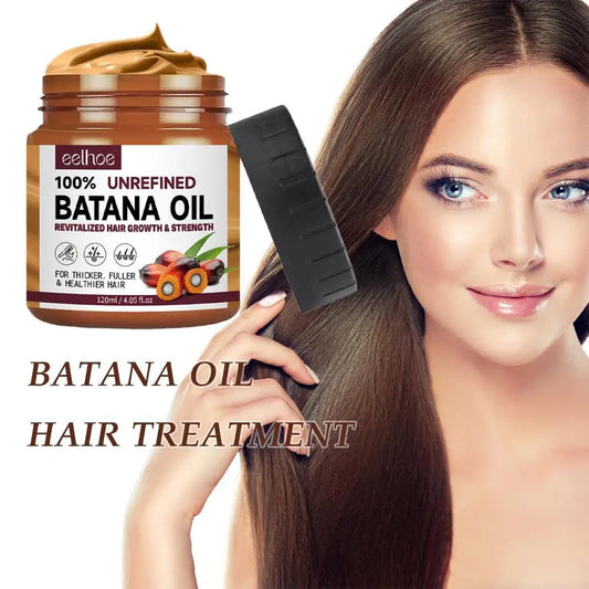 120ml Batana Oil Conditioner For Hair Growth, Raw Pure Batana Oil Hair Care Mask For All Hair Types, Help Repair Hair Split Ends