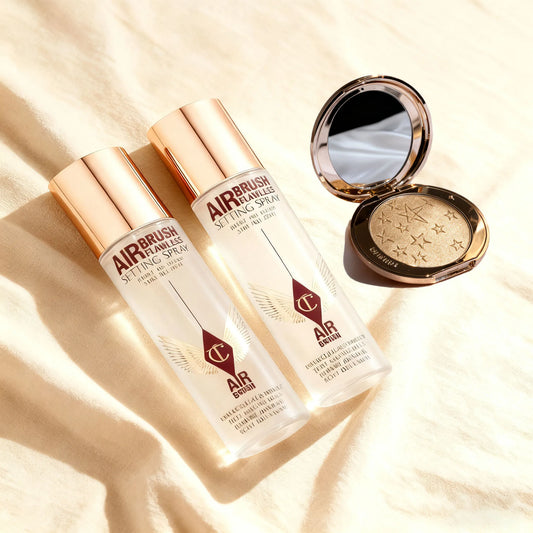Charlotte Tilbury Set Spray Not Easy To Remove Makeup Dry Skin, Oily Skin, Beloved Soft Focus Beauty Celebrity Same Brand Makeup