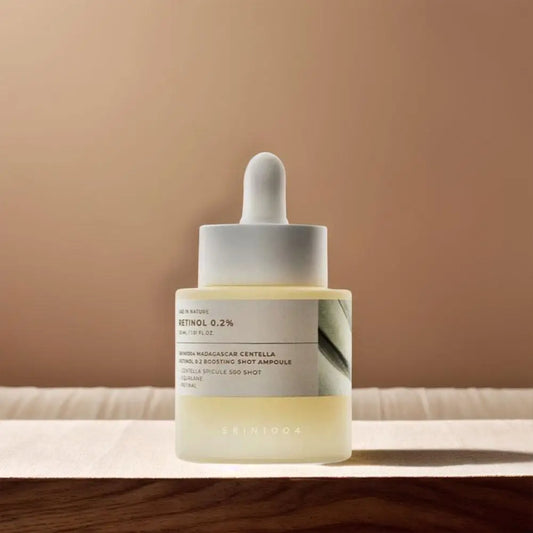 Korean Skin1004 Centella Retinol 0.2 Boosting Shot Ampoule Facial Deep Moisturizing,Plumps Skin Serum Skincare Original Products