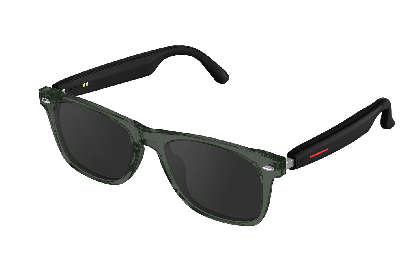 AI Bluetooth Smart Glasses Real-Time Translation Multilingual Listening Music & Call Functionality