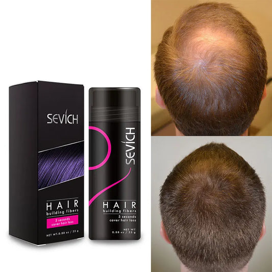 10 Colors Hair Fibers Powders Regrowth Powder Hair Keratin Building Fiber Refill Bag Bald Extension Hair Fiber Hair Care Product