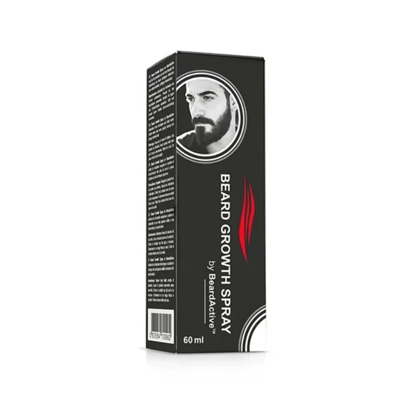 100% Natural thicker Beard Facial Care Stimulating beard growth Beard Growth Spray 60ml