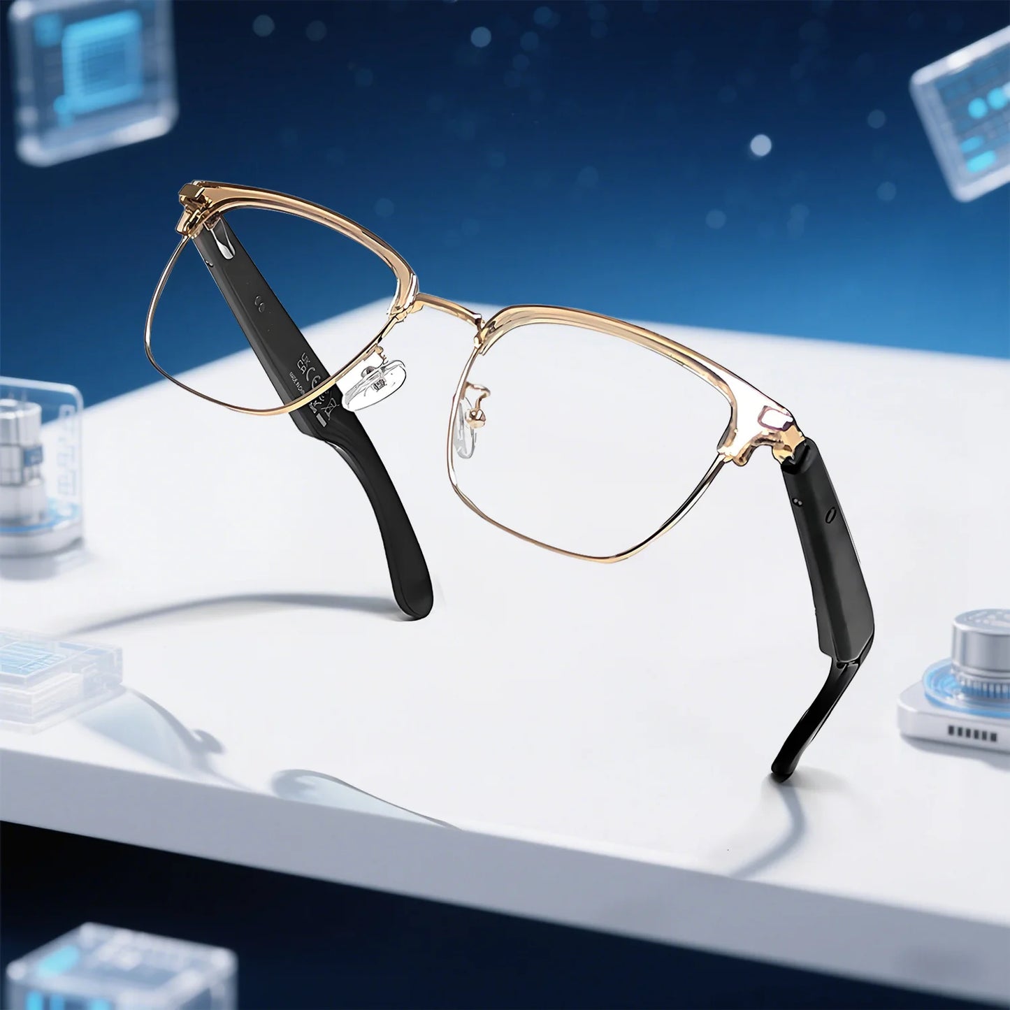 GT-33 Smart wireless anti-blue light glassesTranslation Sunglasses Voice Remote Control Music Eyewear Waterproof Eyeglasses