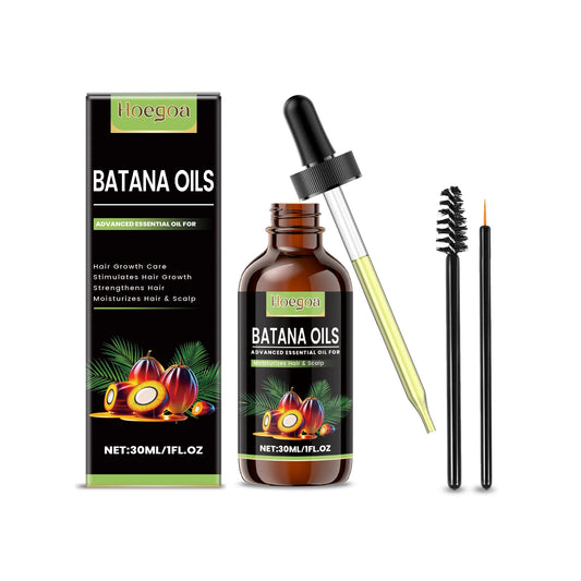 Batana Oil For Hair Growth Eyelashes Enhancer Anti Hair Loss Strengthen Thicker Nourishing Scalp Eyebrow Eyelash Regrowth Care