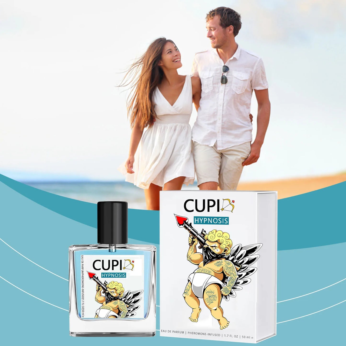 50ML Cupid Pheromone Hypnosis Perfume Original Long Lasting Pheromone perfume world perfume women perfumes man perfumes