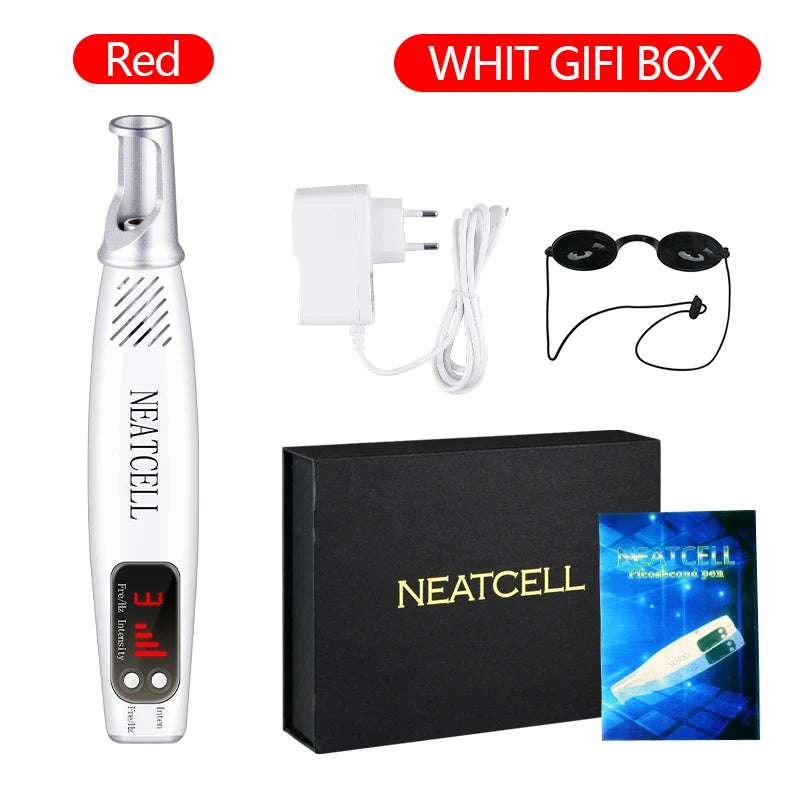 Picosecond Laser Pointer for Mole Removal Dark Spot Removal Pen Tattoo Acne Skin Pigment Portable Removal Machine Beauty Device