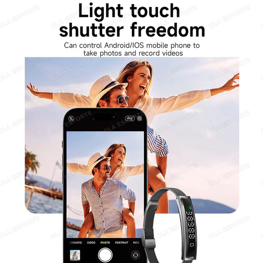 New Smart Bracelet Women Smartwatch Men Heart Rate Blood Oxygen Waterproof Sport Smart Band Watch For Android IOS Ladies Gift