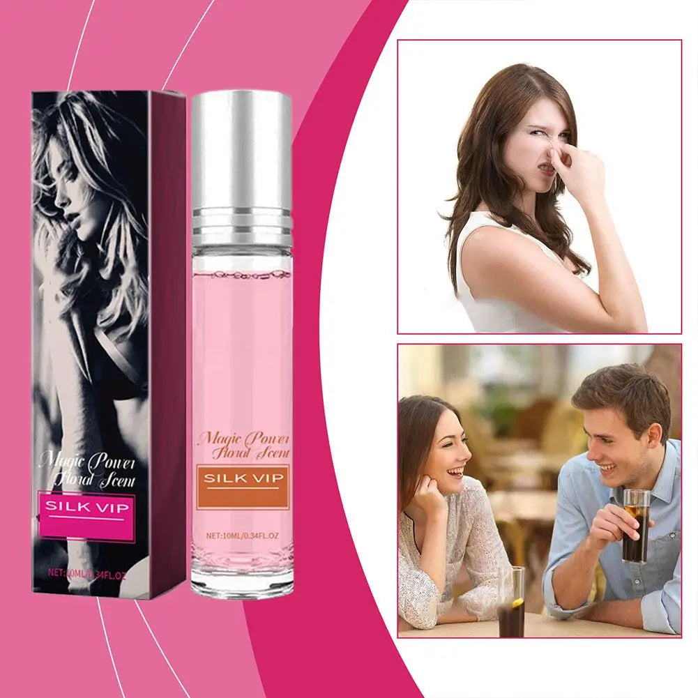 10ml Perfume Pheromone Charming Floral Perfume For Men And Women Long Acting Perfume Oil Body Essential Oil Perfume Elastic Oil
