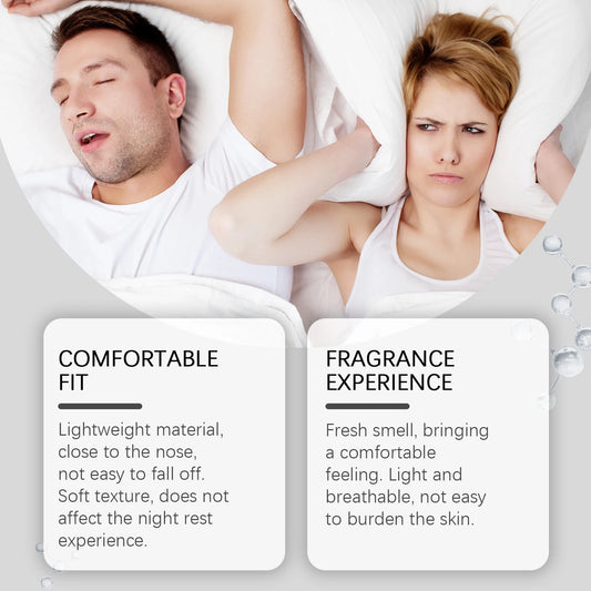 Advanced Nasal & Mouth Sleep Strips - Aloe Vera, Menthol & Hyaluronic Acid For Snoring Relief & Breathing Improvement